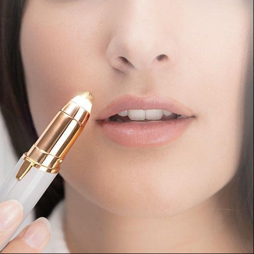Depiladora facial de precisión con LED